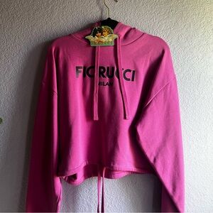 Fiorucci Cropped Hoodie